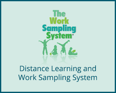 Distance Learning and Work Sampling System
