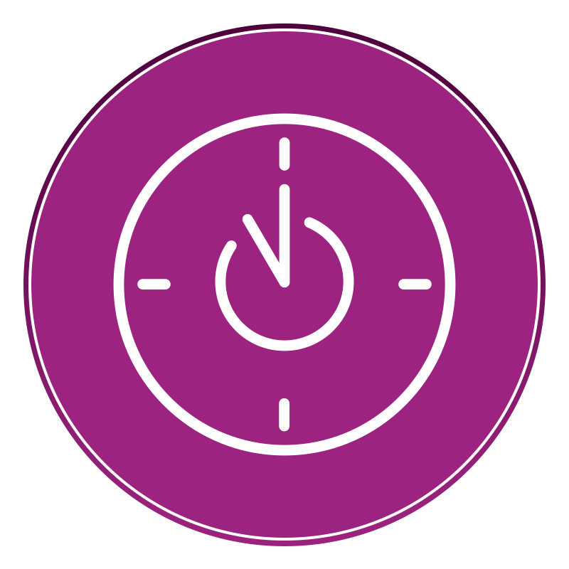 Icon of a stopwatch