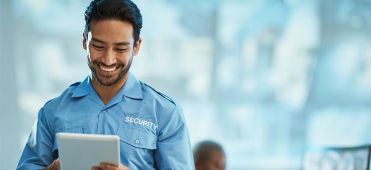 Trauma therapist working with a patient.