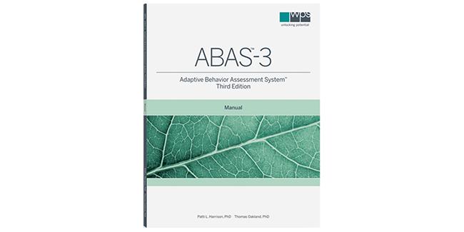 ABAS-3 - Adaptive Behavior Assessment System | Third Edition | Pearson ...